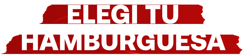 Elegí tu hamburguesa